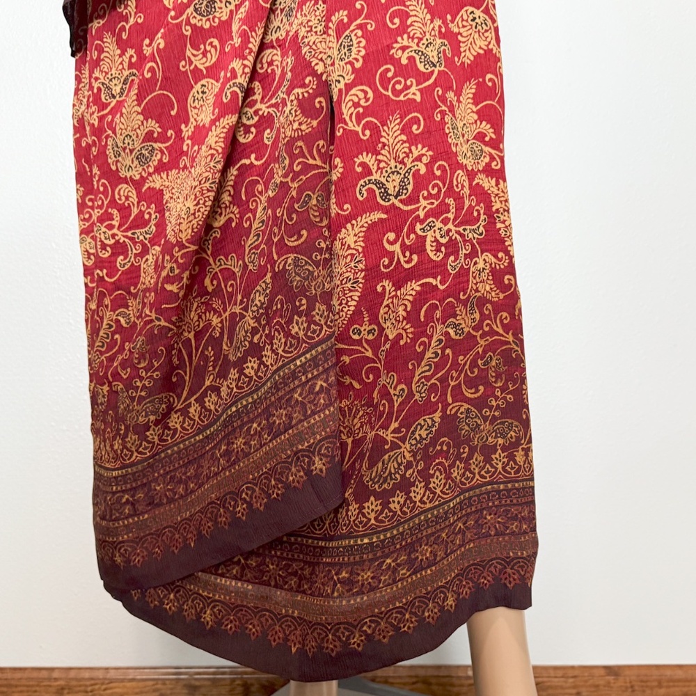 Valerie Stevens Silk Skirt and Blouse - Picture 9 of 16